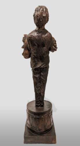 "The Weight of Light," by Michael Hermesh 26 1/2" (H) - bronze No. 1 of edition of 22 $7500